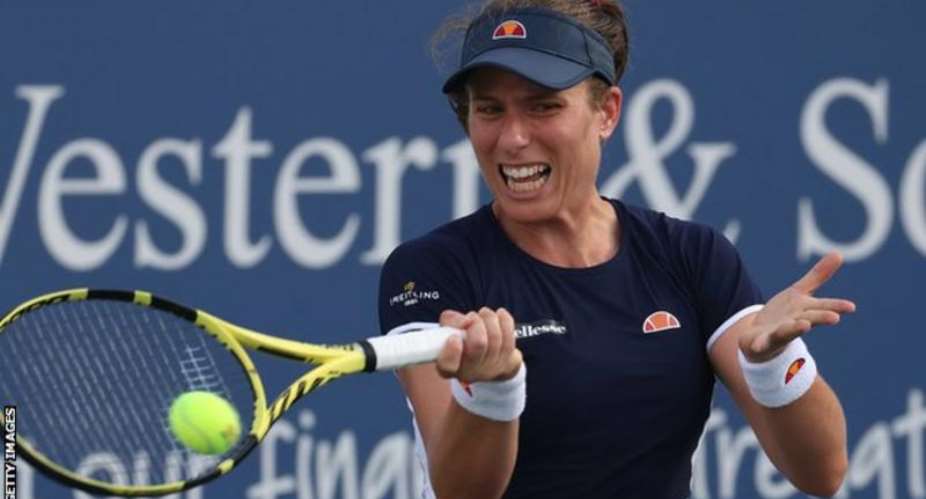 World number 15 Johanna Konta has reached the last four at the Western and Southern Open for the first time