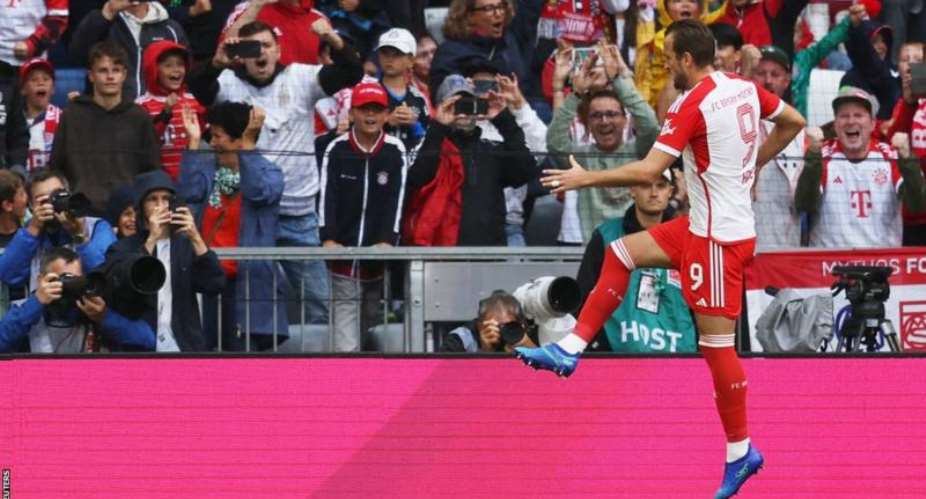 Harry Kane has three goals in his first two Bundesliga games