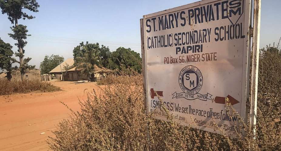 The Nigerian government was accused of paying a ransom after a mass kidnapping St Marys school. -  Ifeanyi Immanuel Bakwenye / AFP/File