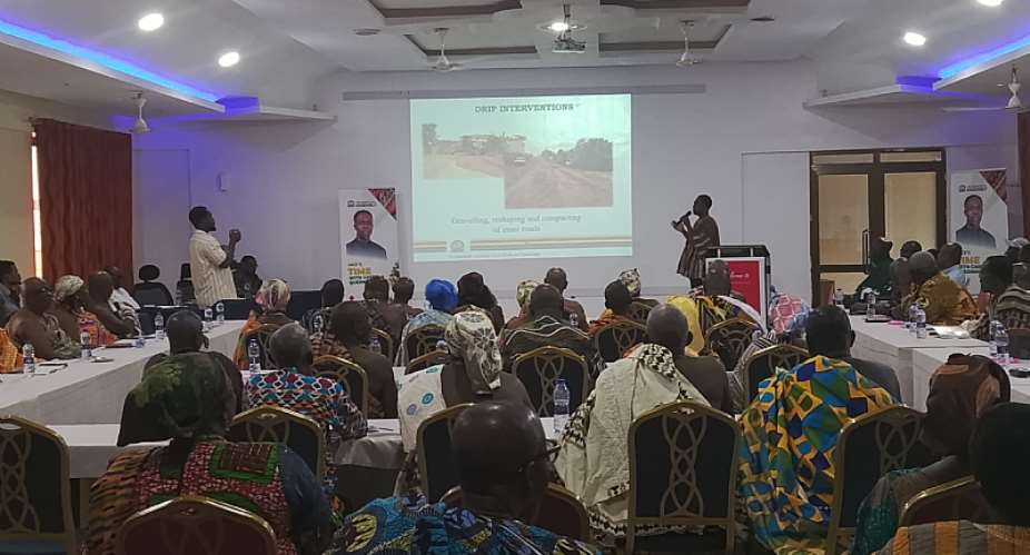 Ho MCE accounts to chiefs, queen mothers on development projects