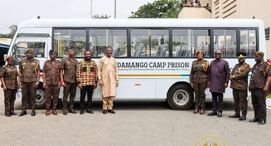 Prison Service receives new bus to boost operations