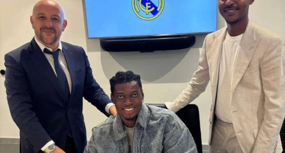 Ghanaian defender Oscar Naasei Oppong joins Real Madrid from Granada