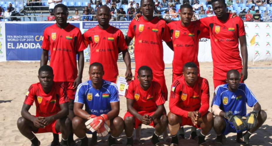 Ghanas Black Sharks Beat Kenya 10 – 3 In African Beach Soccer Qualifier