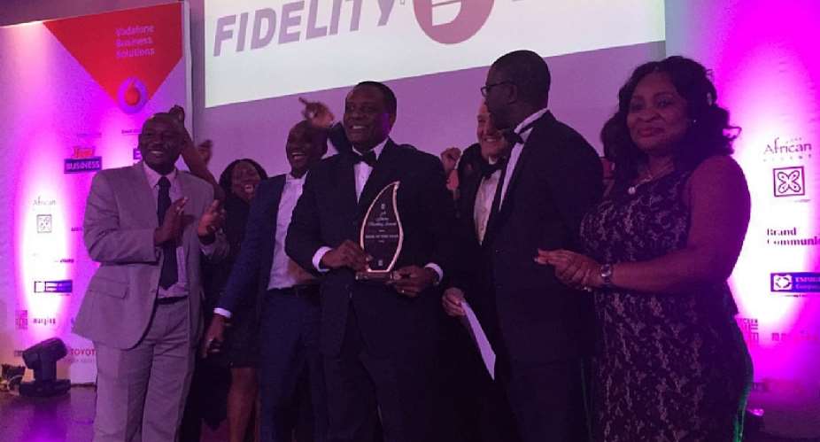 Fidelity Bank wins 15th Edition of Ghana Banking Awards