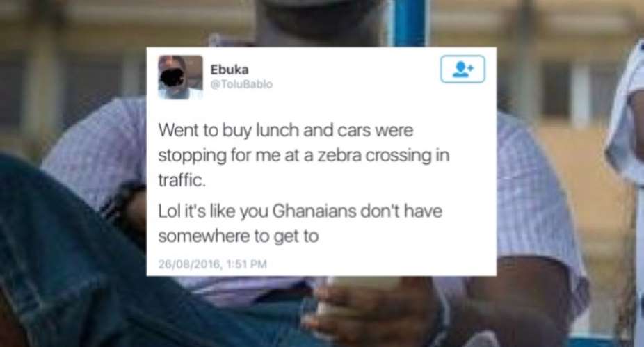 A Nigerian chronicled his stay in Ghana with these hilarious tweets