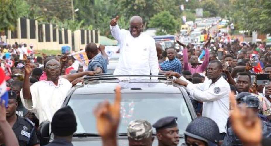 Election 2016: Nana Addo Promises 1 Village, 1 Dam