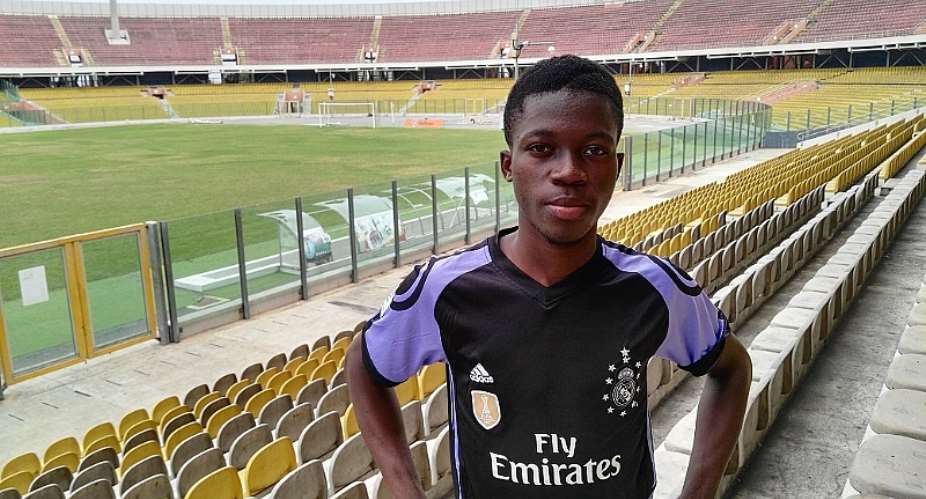 Robert Otuboah Jnr. Aims At Big Time Football