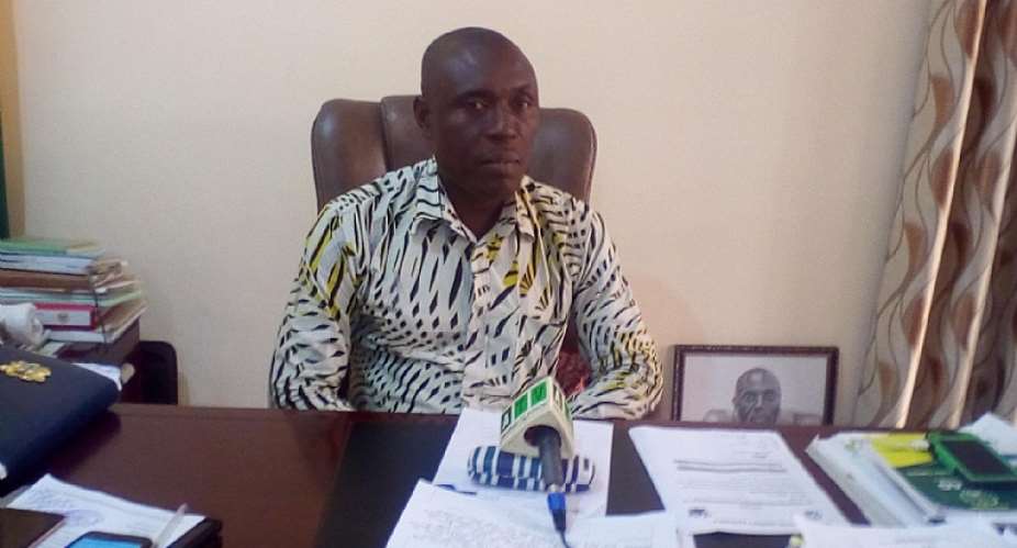 Gomoa Central District Chief Executive, Hon. Benjamin Kojo Otoo