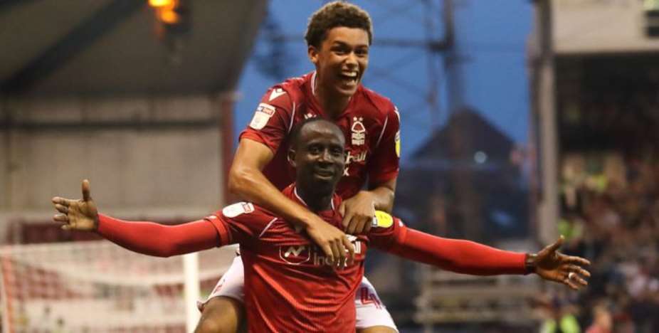 Albert Adomah Shines As Nottingham Forest Humble Derby County in Carabao Cup