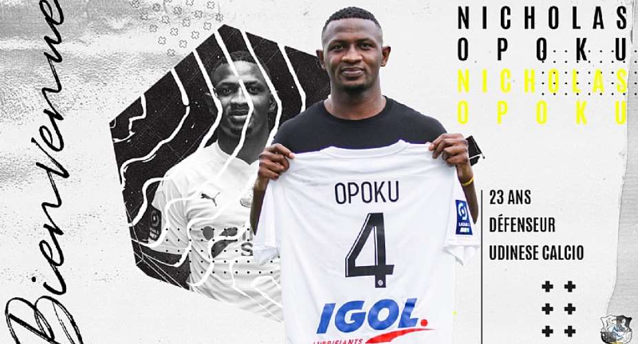 Amiens SC Sign Ghanaian Defender Nicholas Opoku On Loan