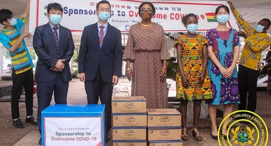 IYF Ghana And Coconut-South Korea Joins The COVID-19 Relief Efforts In Ghana