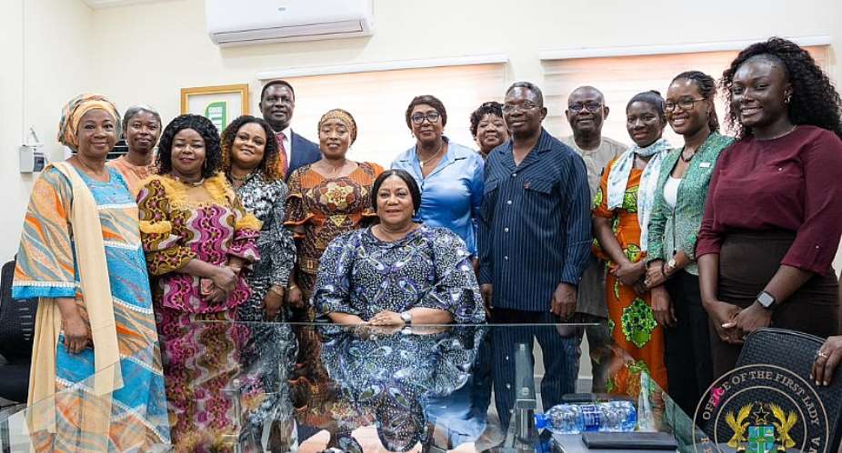 First Lady launches campaign to fight gender equality in Ghana