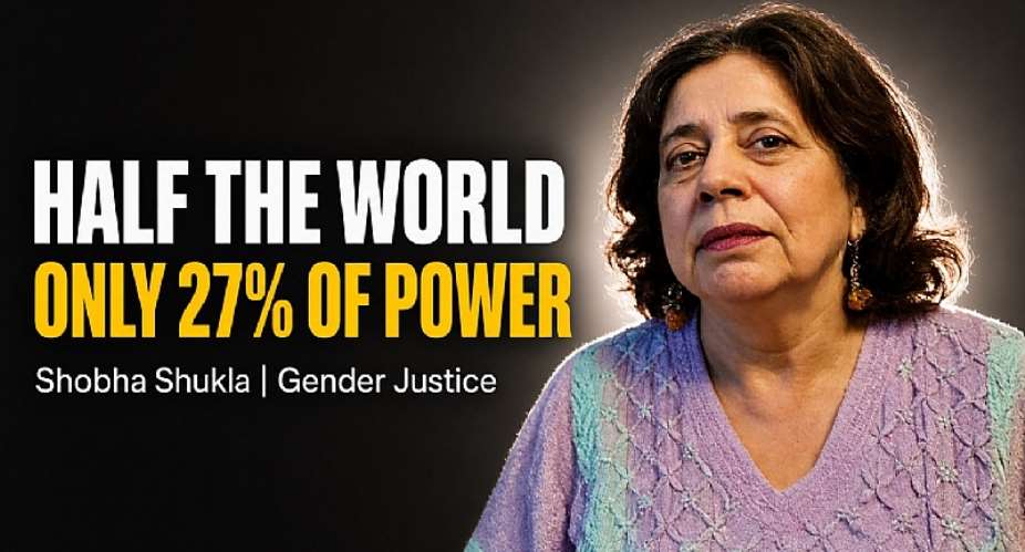 Truth they do not want you to know: Half the world but only 27% of political power