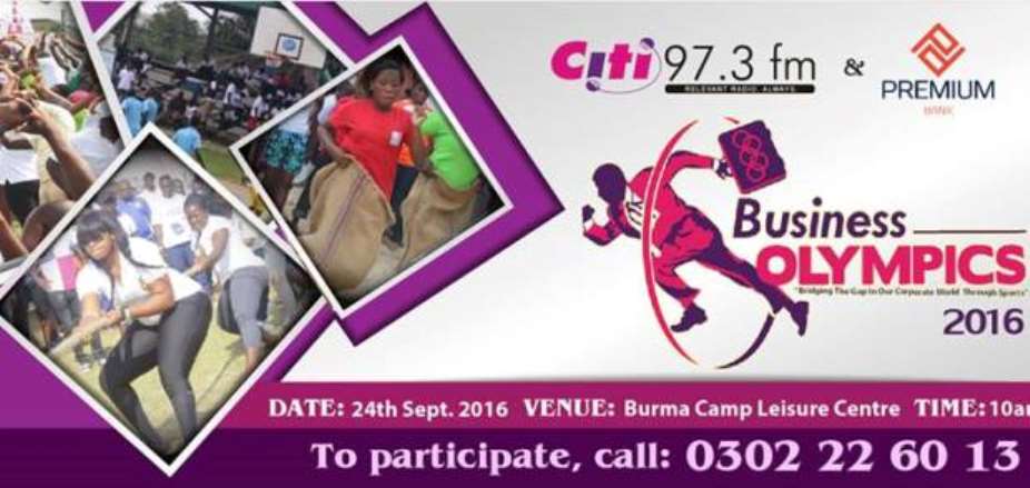 Citi Business Olympics launched; slated for September 24