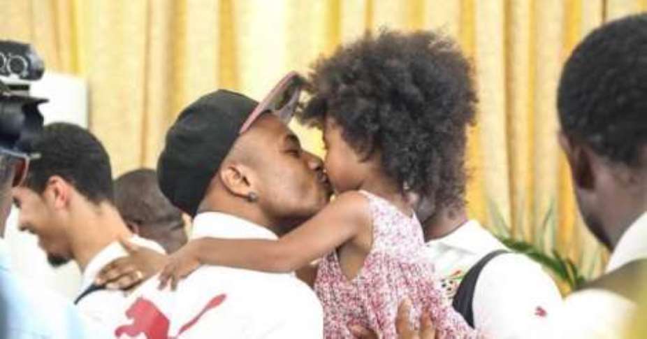 Inaya Ayew: Cute photos of Andre Ayew and daughter you should check out today