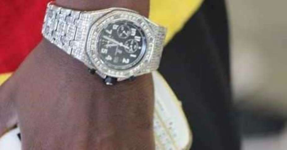Money Men! Asamoah Gyan  Lebron James rock mega expensive watches Photos