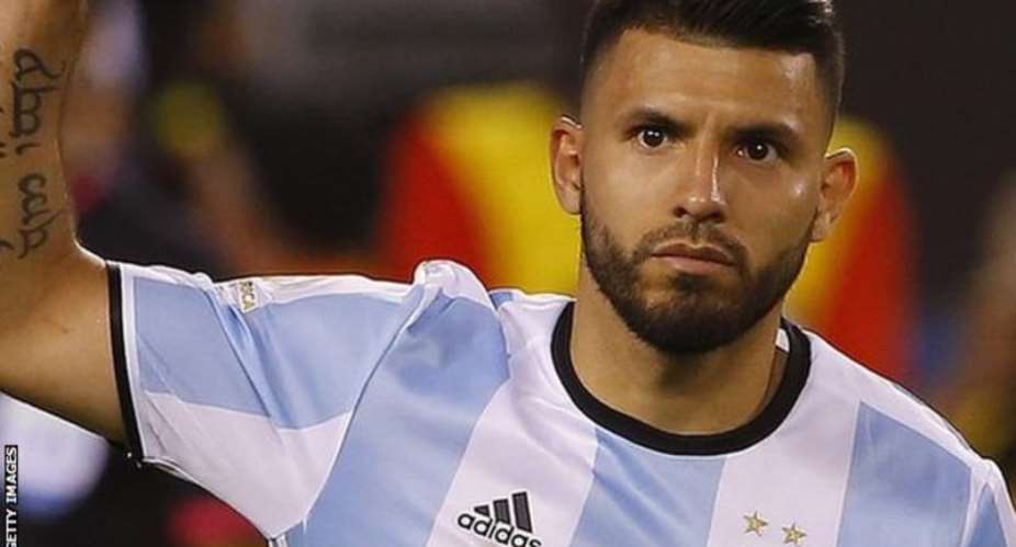 Sergio Aguero: Argentina and Man City striker out of qualifiers
