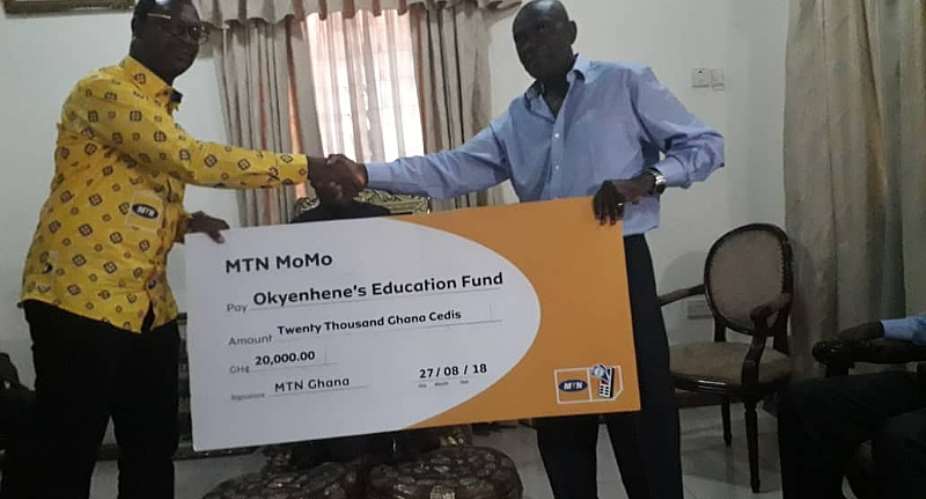 Okyehenes Education Fund Gets GHC20,000 Boost From MTN