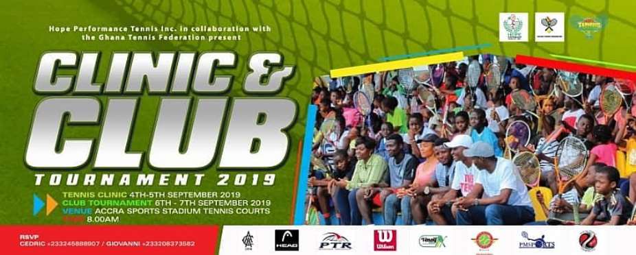 2nd Edition Of Hope Performance Tennis Clinic and Club Tournament To Come Off On September At ASS