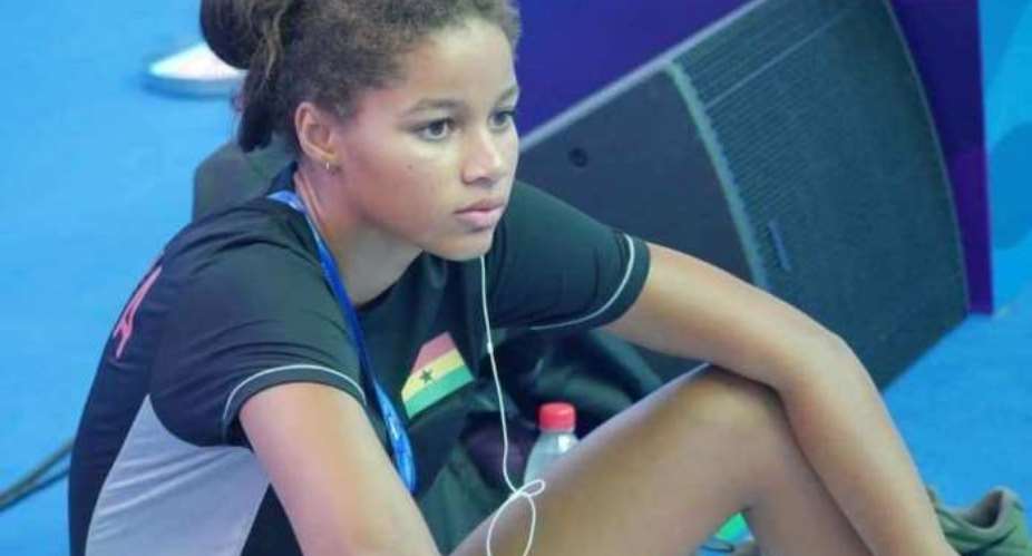 Kaya Forson Placed 2nd For Ghana At FINA World Junior Swimming Championships