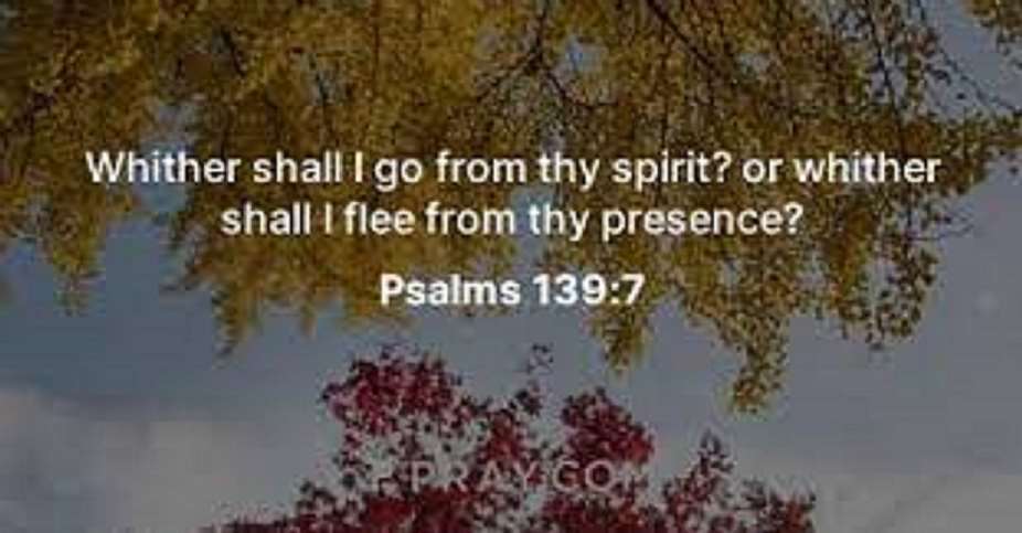 It is unprofitable to run away from the presence of God