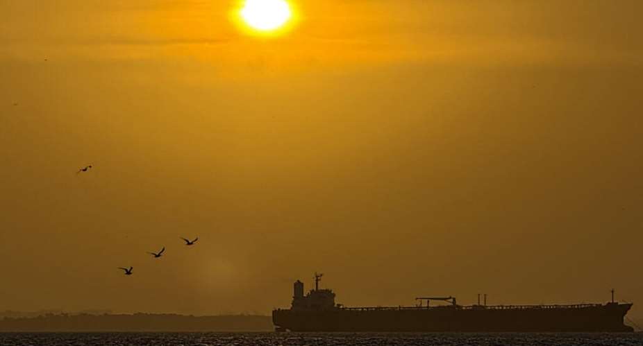 View of an oil tanker at the Maracaibo Lake in Maracaibo, Venezuela, on March 9, 2026. -  Margioni Bermudez, AFP