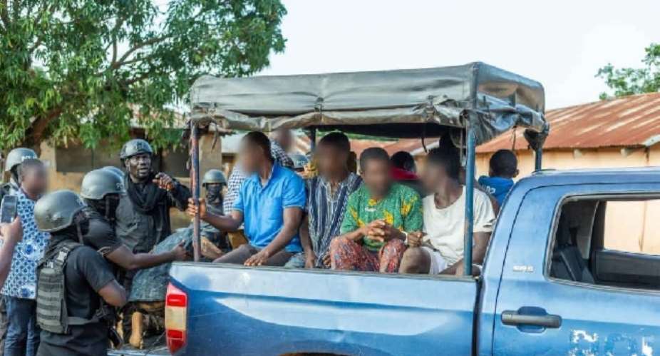 11 arrested as Police-military team seizes gun, ammunition at Kromase