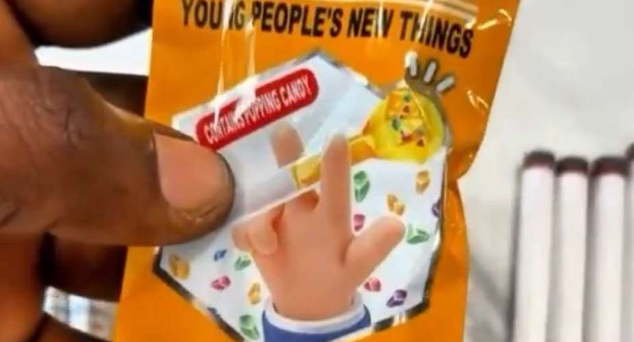 Ghanaians outraged over cigarette-shaped candy targeting children