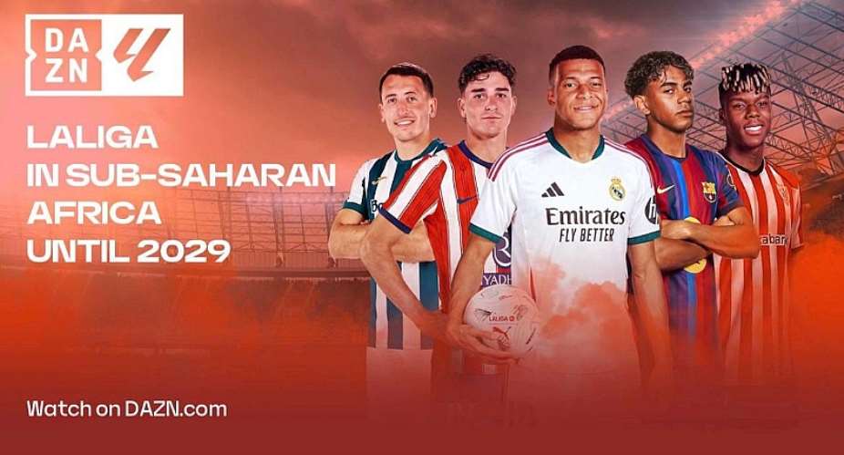 DAZN expands its global footprint in Sub-Saharan Africa, bringing every LaLiga EA Sports match to fans in the region through 2029