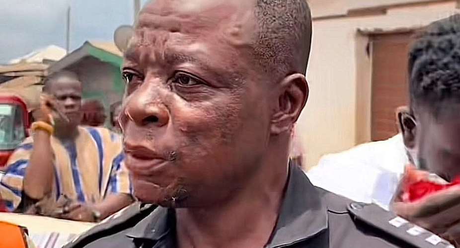 IGP promotes police officer for bravery during Aboso fire outbreak
