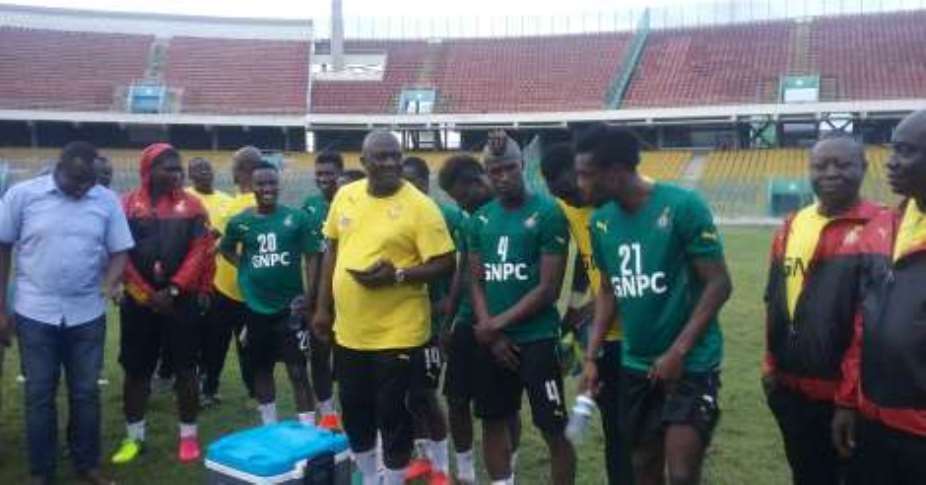 Black Stars: 13 players showed up for first training session ahead of Rwanda clash