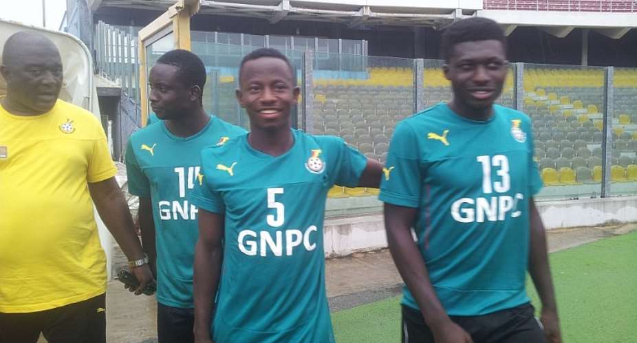 AFCON 2017 QUALIFIER: New boys Yaw Yeboah, Dauda Mohammed hold first training with Black Stars