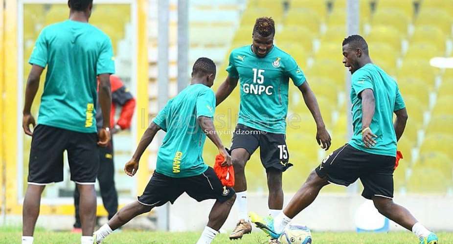 AFCON 2017 QUALIFIER: Black Stars open training with thirteen players