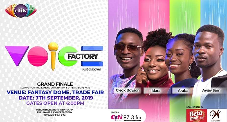 Citi TVs Voice Factory Grand Finale Is On September 7 At Fantasy Dome