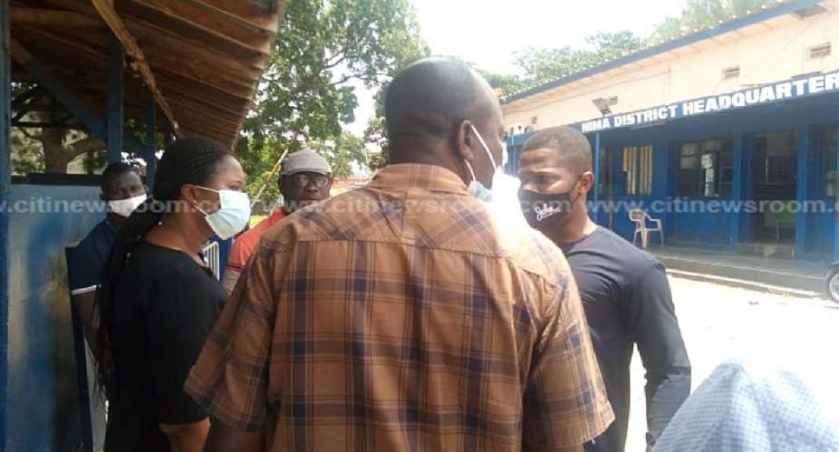 NDC Members Storm Nima Police Station To Release Concerned Small Scale Miners President