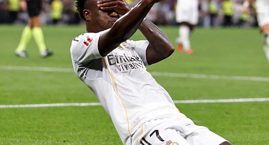 Vinicius strikes as Real Madrid stay perfect in La Liga under Alonso