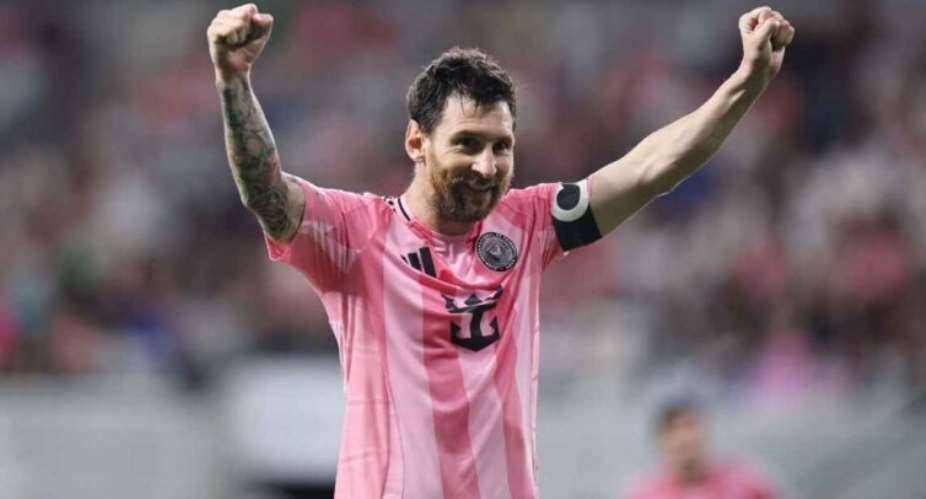 Lionel Messi scores 4 goals as Inter Miami net 7 in record win
