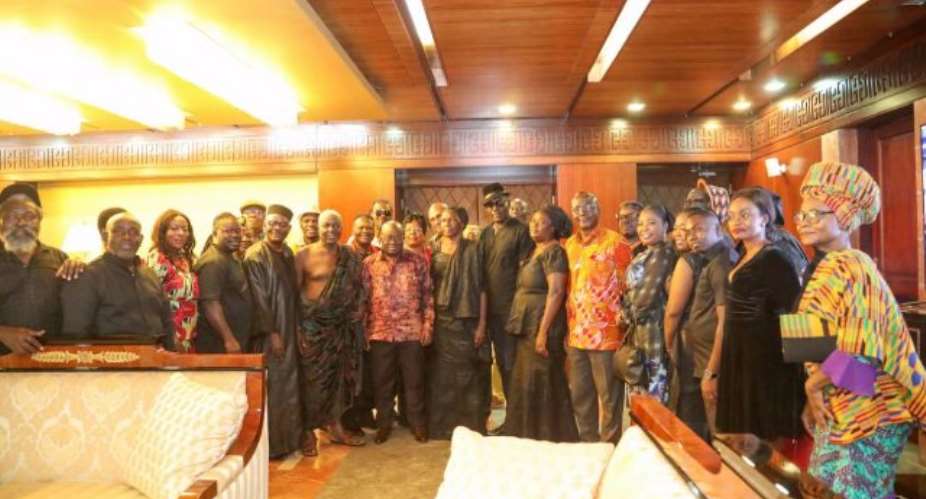 Photos: Akufo-Addo pays tribute to Paapa Yankson; state to support funeral
