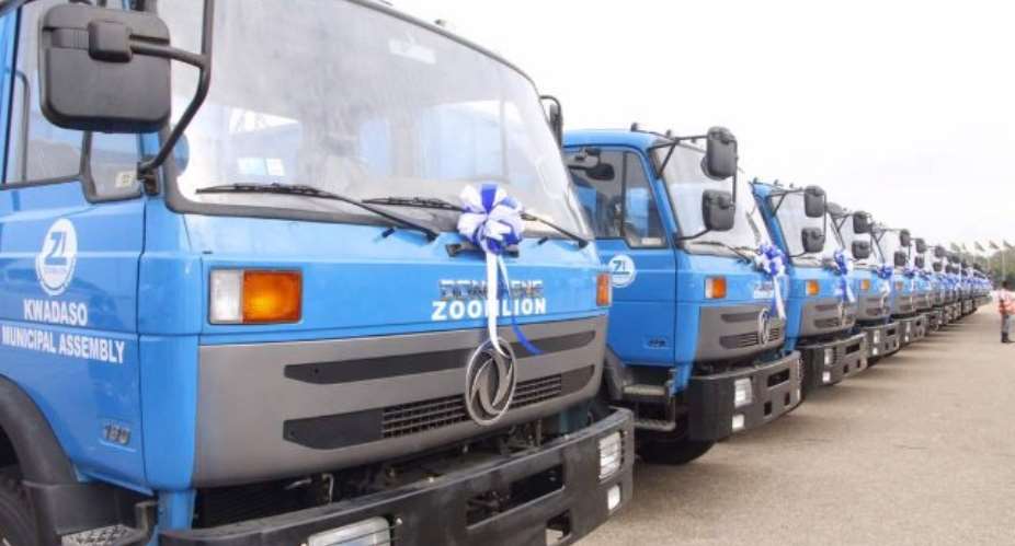 Zoomlion Supports MMDAs With 500 Waste Trucks