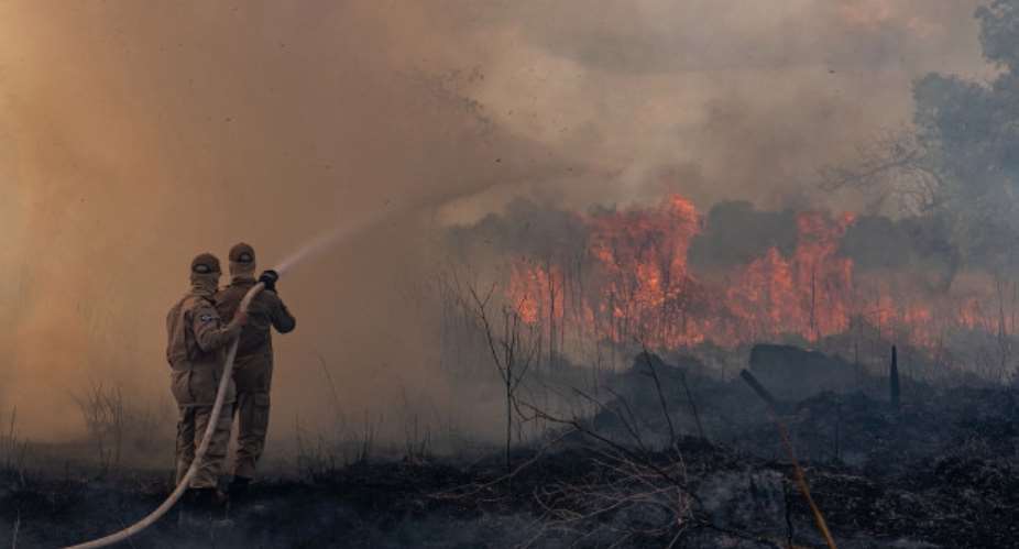 Fire In Brazil, The World In Trouble