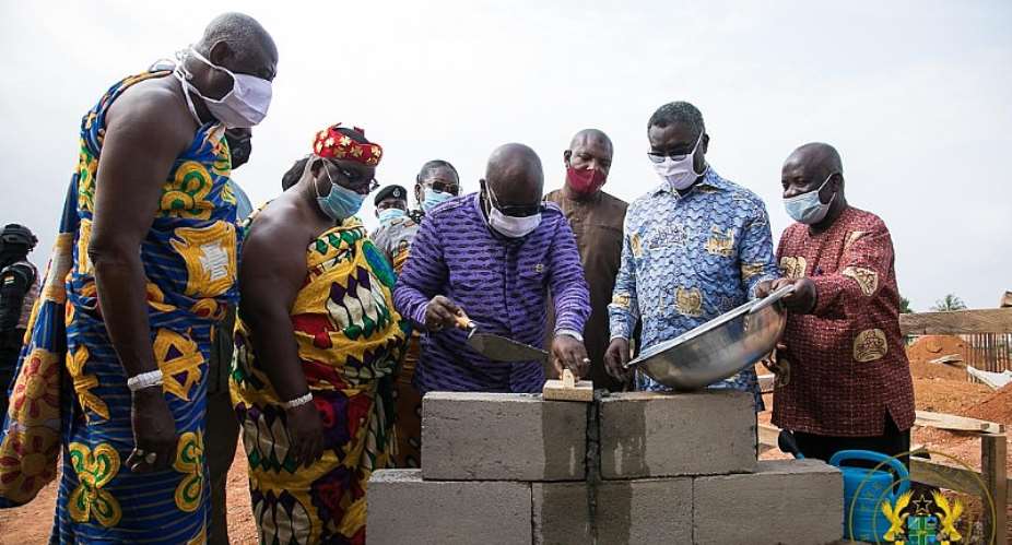Akufo-Addo Cuts Sod For First Modern Foundry And Machine Tooling Centre
