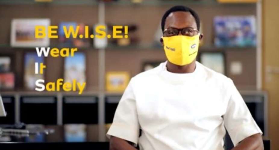MTN Steps Up COVID Fight With New Campaign Promoting The Wearing Of Face Masks