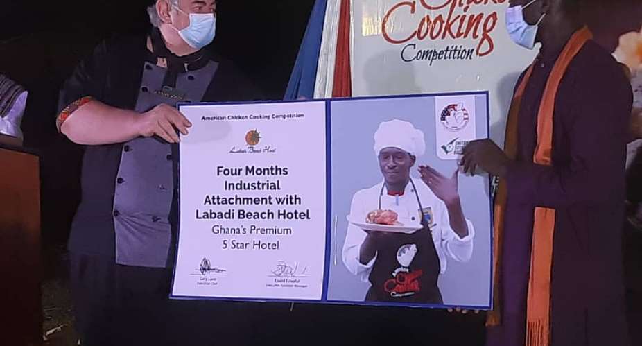 Jonathan Larmie wins 2021 American Cooking Competition