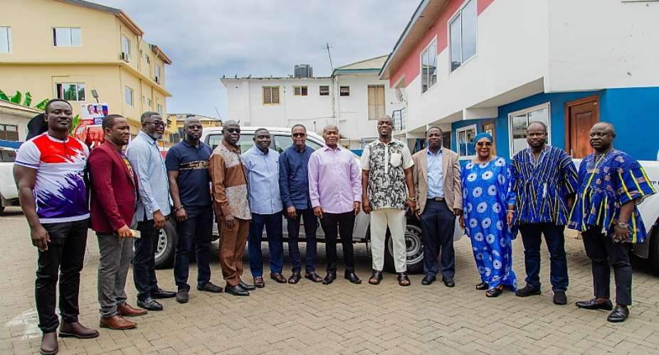 NPP UK Branch Has Donated Pickups To The Party