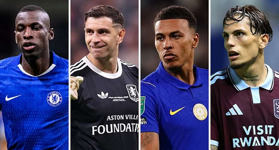 Getty ImagesImage caption: Nicolas Jackson, Emi Martinez, Morgan Rogers and Alejandro Garnacho have all moved between Chelsea and Villa this summer