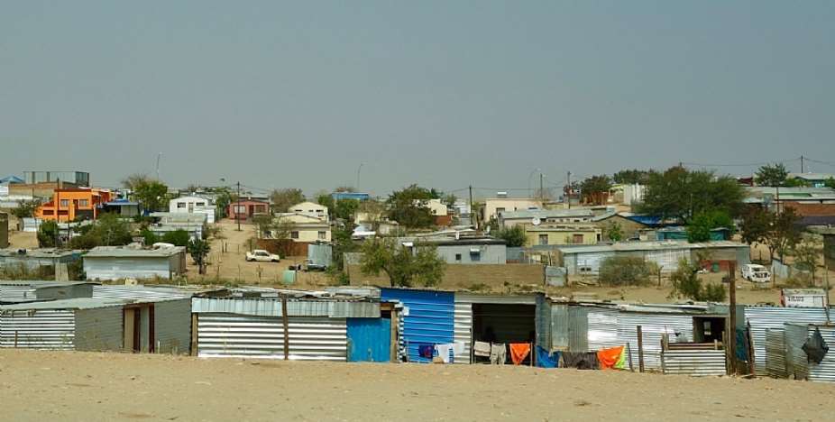 Katutura township, Namibia. - Source: By Sonse, Wikimedia