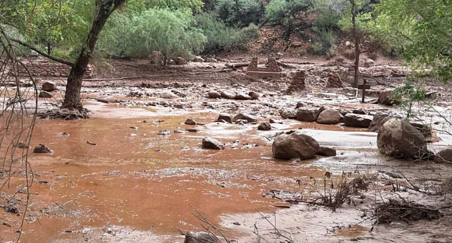More than 20 people missing after flash flood hits Grand Canyon National Park, Aug. 29, 2026 -  James Thompson, AP