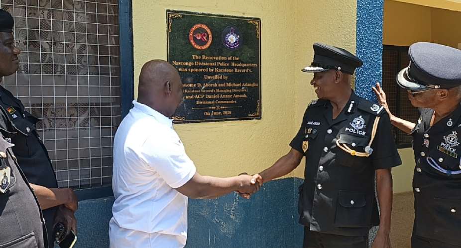 Navrongo Police Command hails Kastone Records over headquarters renovation