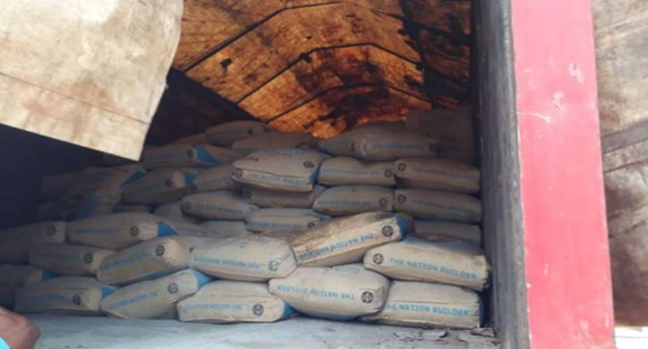 8000 Cartons Of Sardines Turn Into Cement Bags