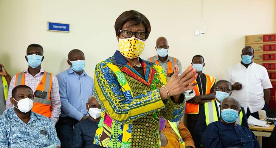 Sophia Akuffo Commends Use Of Home-Grown Talent In Construction Of Ghanas First Infectious Disease Centre